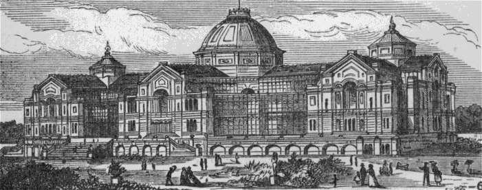 Alexandra Palace in 1873