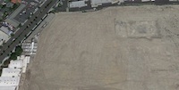2013 Aerial photo enlargement showing the tank excavation made in what used to be stage 1 (Google Earth) - Click to enlarge 2013 Aerial photo enlargement showing the tank excavation made in what used to be stage 1 (Google Earth)