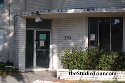 Former Consolidated Vultee admin block entrance (September 2010) - Click to enlarge Former Consolidated Vultee admin block entrance (September 2010)