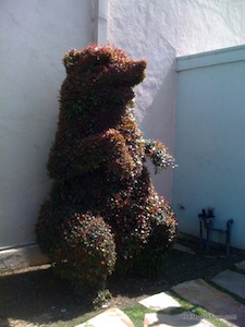 Topiary at Fox Studios - Click to enlarge Topiary at Fox Studios