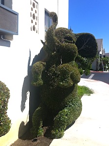 Topiary at Fox Studios - Click to enlarge Topiary at Fox Studios