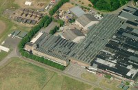 Leavesden Studios showing Privet Drive set on the left (from Windows Live Local)