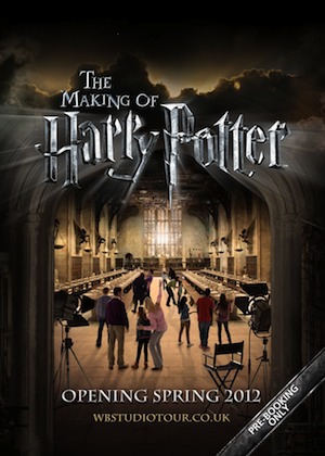 Making of Harry Potter attraction artwork