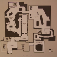 26 - Plan of the exhibition layout (c) theStudioTour.com April 2012 - click to enlarge A Selection from Warner Bros Studio Tour - April 2012 - 26 - Plan of the exhibition layout (c) theStudioTour.com April 2012