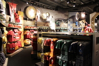 4 - This display features the drums and banners used in The Goblet of Fire (c) theStudioTour.com April 2012 - click to enlarge A Selection from Warner Bros Studio Tour - April 2012 - 4 - This display features the drums and banners used in The Goblet of Fire (c) theStudioTour.com April 2012