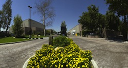 1 - Main Entrance on Variel Avenue in 2001 (from former Ray Art Studios website) - click to enlarge 1 - Main Entrance on Variel Avenue in 2001 (from former Ray Art Studios website)