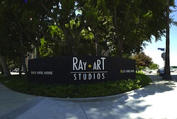 3 - Sign at the Main Entrance (from former Ray Art Studios website) - click to enlarge 3 - Sign at the Main Entrance (from former Ray Art Studios website)