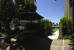 4 - Patio at the studio (from former Ray Art Studios website) - click to enlarge 4 - Patio at the studio (from former Ray Art Studios website)
