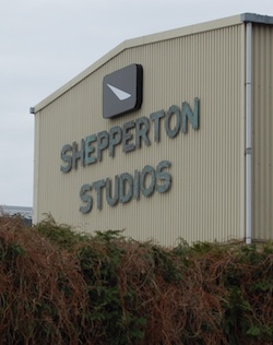Shepperton Studios sign, 2009