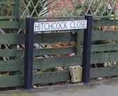 Housing estate on the former Shepperton backlot - Road Names, February 2009 - Click to enlarge Housing estate on the former Shepperton backlot - Road Names, February 2009