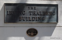 The Thalberg Building, Sony Pictures Studios (c) theStudioTour.com, April 2010 - Click to enlarge The Thalberg Building, Sony Pictures Studios (c) theStudioTour.com, April 2010