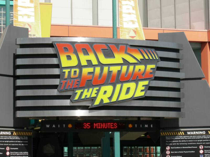 the studiotour.com - Universal Studios Hollywood - Back to the Future