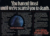 Castle Dracula magazine advert (1980) courtesy of universalstonecutter