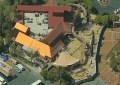 Aerial photo of the Saddle Ranch Chop House under construction in 2002/3 (from Windows Live Local) - Click to enlarge Aerial photo of the Saddle Ranch Chop House under construction in 2002/3 (from Windows Live Local)