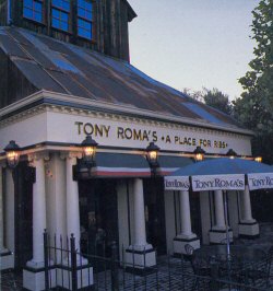 Tony Romas from Universal Studios Guide, 1988