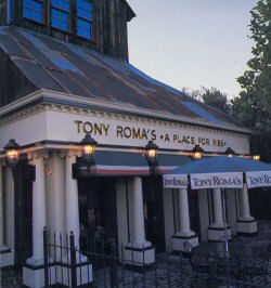 Tony Romas from Universal Studios Guide, 1988 Tony Romas from Universal Studios Guide, 1988