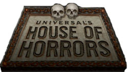 Universals House of Horror logo, March 2007 Universals House of Horror logo, 2008