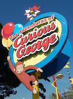 The Adventures of Curious George sign - March 21 2008