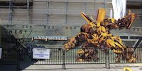 Transformers ride under construction (April 2010) - Click to enlarge Transformers ride under construction (April 2010)