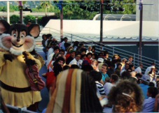 More characters in the auditorium (photo by Russ Glasson, 1990)
