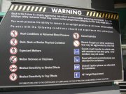 Safety warning sign (September 2006)