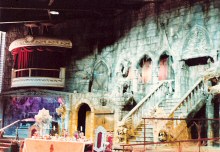 Castle Dracula set (c.1982 - photo courtesy universalstonecutter)