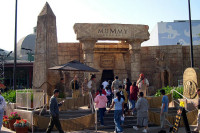 The Mummy Returns exterior as seen in March 2003, photo by Doug Bull The Mummy Returns exterior as seen in March 2003, photo by Doug Bull