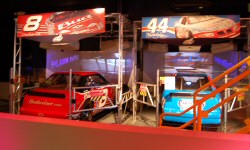 NASCAR cars ready for action, April 2007