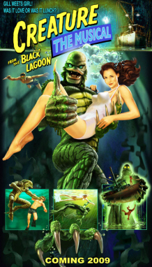 Creature from the Black Lagoon: The Musical - teaser poster (June 2008)