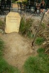 'Reservations Now Being Accepted' - often used as a photo spot for Beetlejuice, April 2006