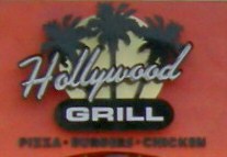 Hollywood Grill sign