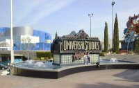 You can see part of the exterior decoration of Marvel Mania on the far right of this photo from 1999 (photo by John Redmood)