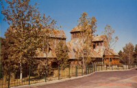 Exterior of Womphoppers (postcard, 1981)