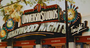 Hollywood Nights themed entrance to the park (Photo courtesy Erin, 1994)