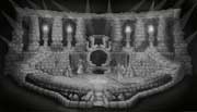 Rendering of the set for Cinemystique, using elements of the Conan set (courtesy of Scott Heineman)