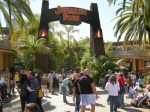 Entrance to Jurassic Park on the Lower Lot (April 2006)