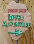 River Adventure signage - April 2007