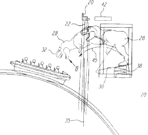 Illustration from Jurassic Park patent