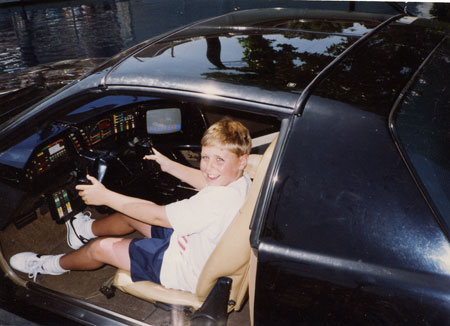 Jason in KITT, 1993