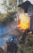 Explosion in the mine (from 'Universal Studios Hollywood Guide', 1991)