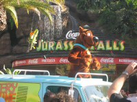 Scooby Doo and the Mystery Machine on the Lower Lot - August 2007 (photo by rk21oct)