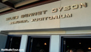 Miles Bennet Dyson Memorial Auditorium, April 2007
