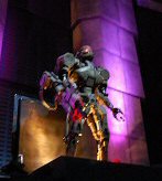 A T70 Robot Demonstration starts the performance, April 2007