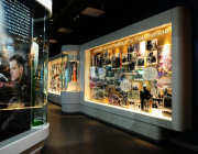 Bringing Hollywood to the World - photographic exhibit of Universal's long history of taking the world behind the scenes of a working movie studio. - Click to enlarge Bringing Hollywood to the World - photographic exhibit of Universal's long history of taking the world behind the scenes of a working movie studio.