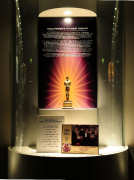 Hollywood's Highest Honor - exhibit on the history of Universal's Academy Award winning Best Pictures featuring a real Oscar® statuette. - Click to enlarge Hollywood's Highest Honor - exhibit on the history of Universal's Academy Award winning Best Pictures featuring a real Oscar® statuette.