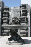 Sculpture outside Van Helsing (photo by Brian Lau, August 2006) - Click to enlarge Sculpture outside Van Helsing (photo by Brian Lau, August 2006)