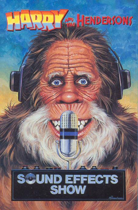 Harry The Hendersons Sound Effects Show poster from USH Guide 1991 