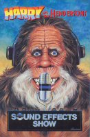 Harry & The Hendersons Sound Effects Show poster (from USH Guide, 1991)