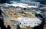 Jurassic Park - Start of construction (photo courtesy of universalstonecutter) - Click to enlarge Jurassic Park - Start of construction (photo courtesy of universalstonecutter)