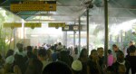 Atmospheric queue line (September 2006) Click to enlarge Atmospheric queue line (September 2006)